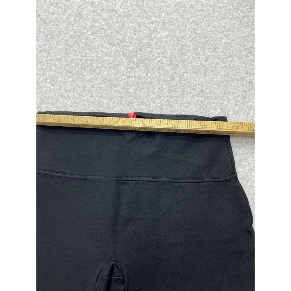 Spanx Leggings Womens Medium Black Skinny Straight Leg High Rise Slimming Pants - Picture 3 of 14